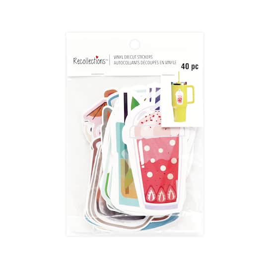 Drinks Vinyl Stickers by Recollections™